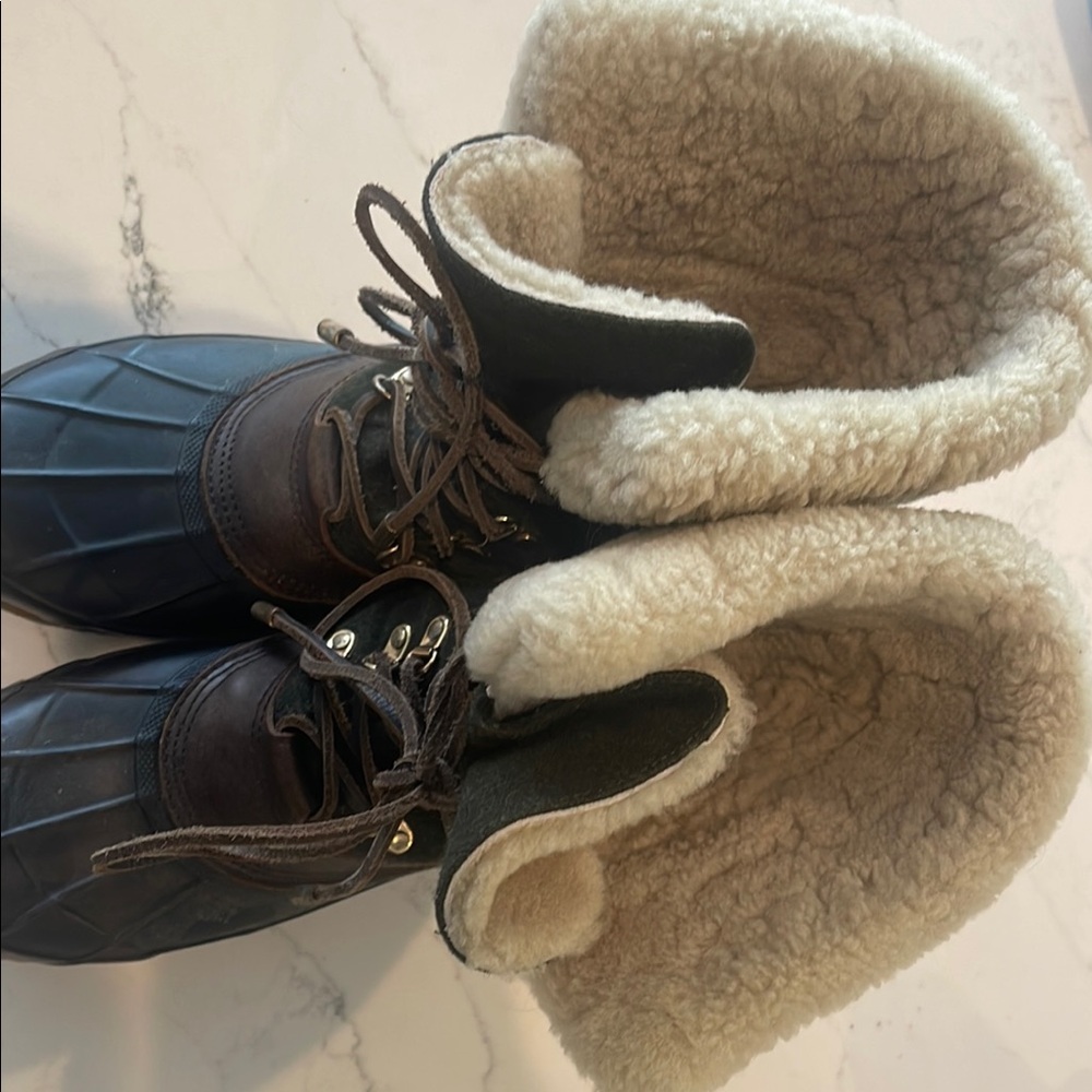 Tory Burch Green and Brown Women's Boots - Picture 6 of 7
